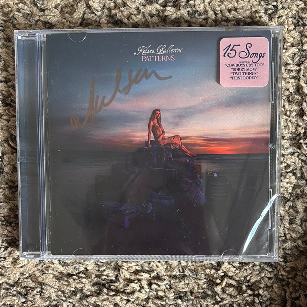 Kelsea Ballerini Signed Patterns CD Album